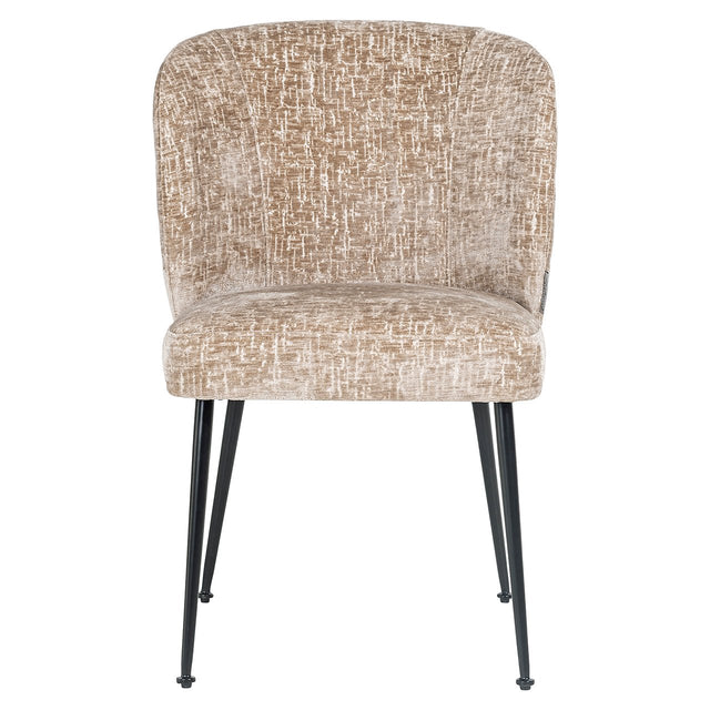 Chair Fallon Shitake Island / zwart (Shitake Island 124) van Richmond Interiors – Luxe comfort op maat van PureWonen. Vraag naar de beste prijs.
