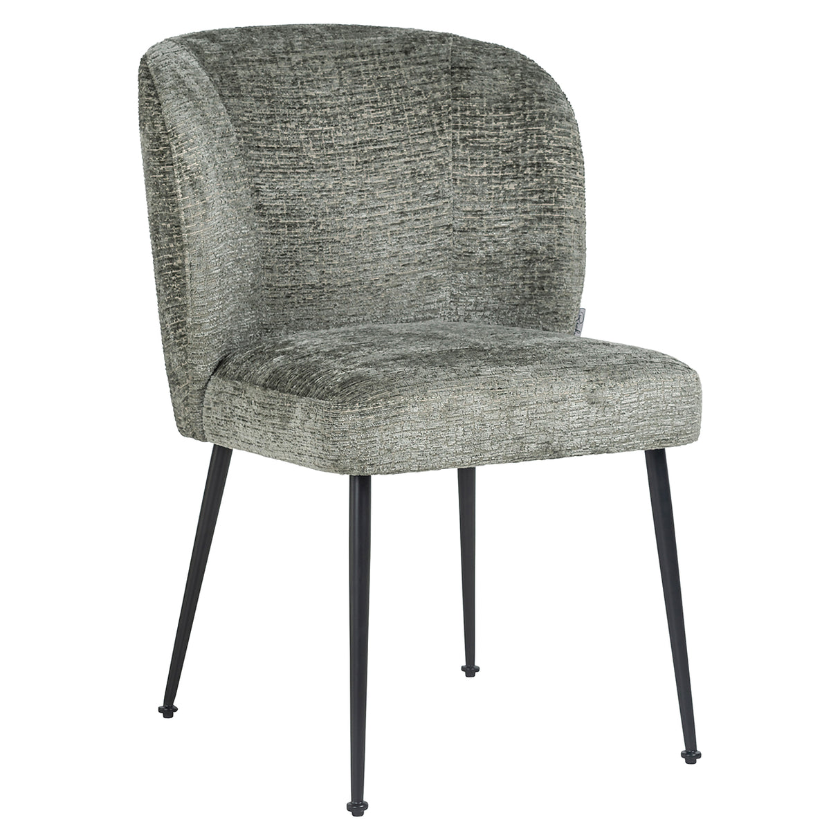 Stoel Fallon thyme fusion / zwart (Fusion thyme 206) van Richmond Interiors – Luxe comfort op maat van PureWonen. Vraag naar de beste prijs.