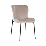 Stoel Darby khaki / black fire retardant (FR-Quartz 903 Khaki) van Richmond Interiors – Luxe comfort op maat van PureWonen. Vraag naar de beste prijs.