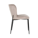 Stoel Darby khaki / black fire retardant (FR-Quartz 903 Khaki) van Richmond Interiors – Luxe comfort op maat van PureWonen. Vraag naar de beste prijs.
