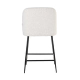Counterstoel Pullitzer white bouclé