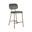 Counterstoel Xenia thyme fusion / brushed gold legs (Fusion thyme 206) van Richmond Interiors – Luxe comfort op maat van PureWonen. Vraag naar de beste prijs.