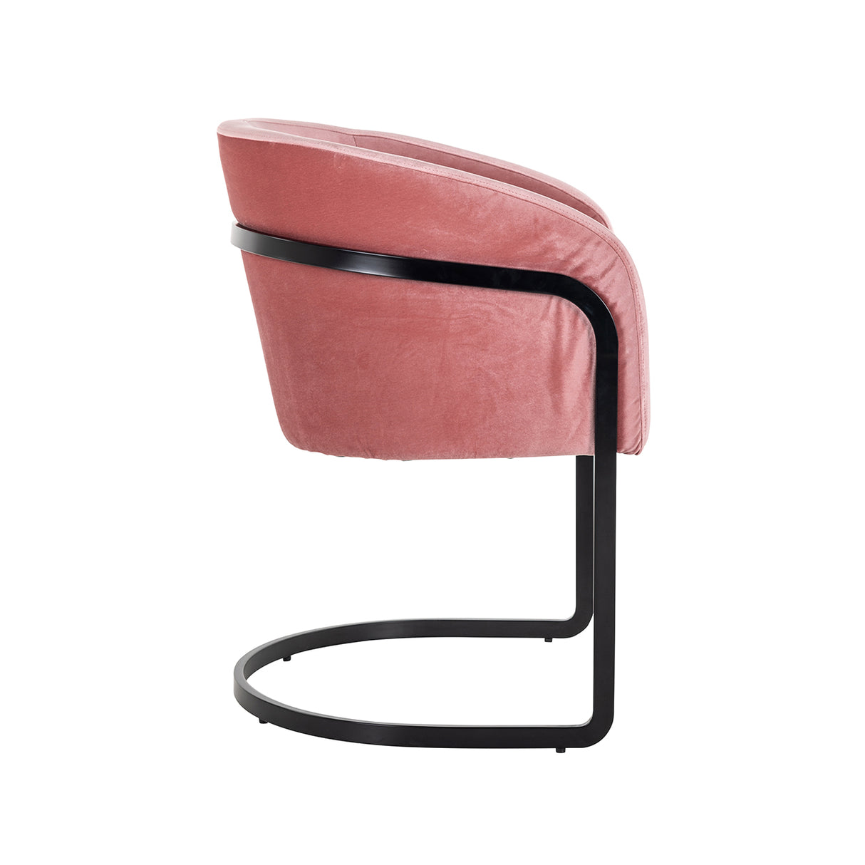 Stoel Chiara blush velvet (Genova 706  Blush) van Richmond Interiors – Luxe comfort op maat van PureWonen. Vraag naar de beste prijs.