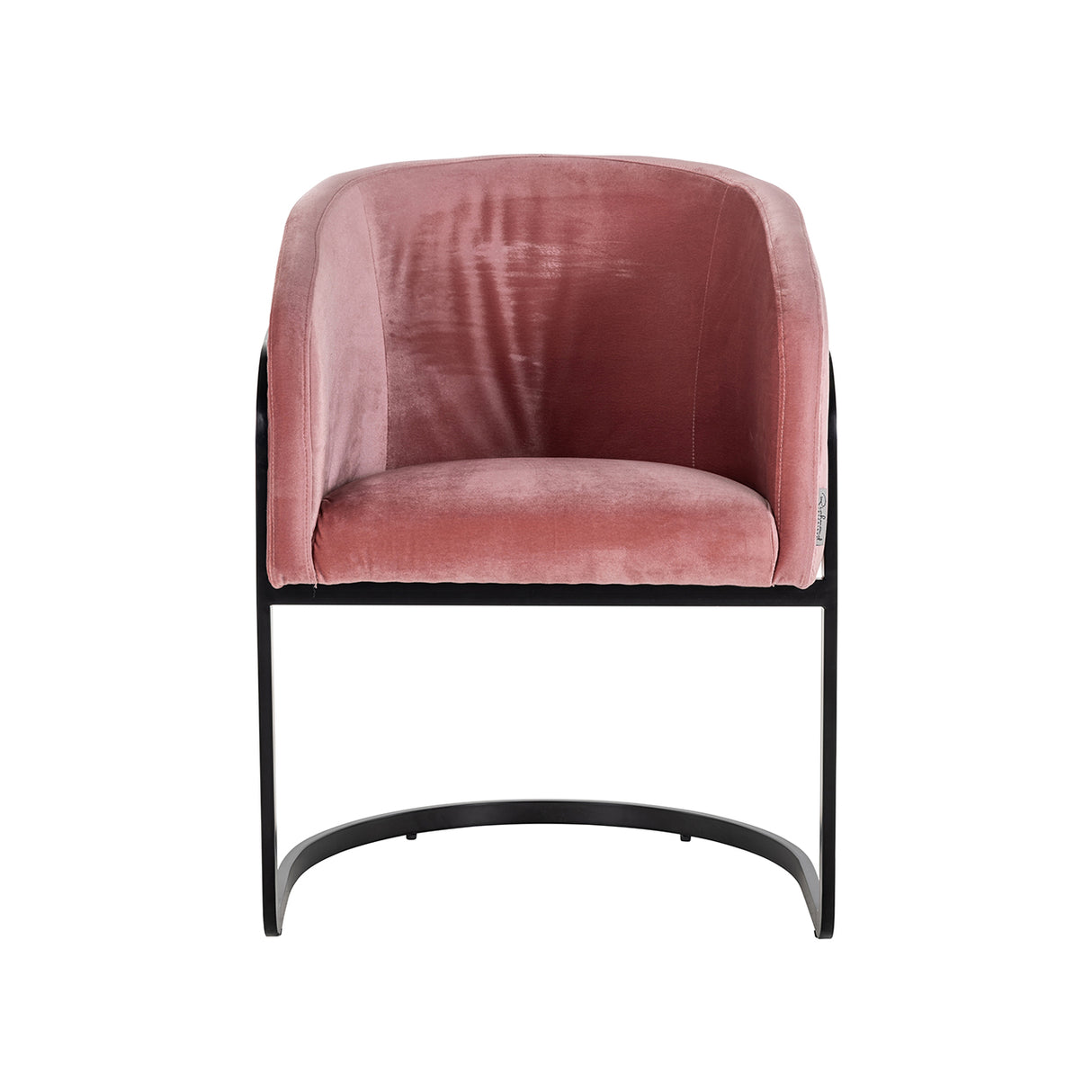 Stoel Chiara blush velvet (Genova 706  Blush) van Richmond Interiors – Luxe comfort op maat van PureWonen. Vraag naar de beste prijs.