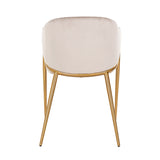 Stoel Gwen khaki velvet fire retardant (FR-Quartz 903 Khaki) van Richmond Interiors – Luxe comfort op maat van PureWonen. Vraag naar de beste prijs.