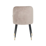 Stoel Alicia khaki velvet fire retardant (FR-Quartz 903 Khaki) van Richmond Interiors – Luxe comfort op maat van PureWonen. Vraag naar de beste prijs.