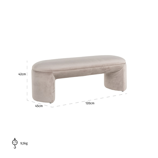 Bank Fargo khaki velvet (Quartz Khaki 903) van Richmond Interiors – Luxe comfort op maat van PureWonen. Vraag naar de beste prijs.