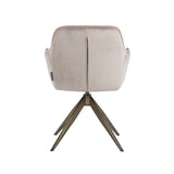 Draaistoel Aline khaki velvet fire retardant (FR-Quartz 903 Khaki) van Richmond Interiors – Luxe comfort op maat van PureWonen. Vraag naar de beste prijs.