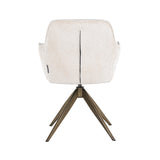Draaistoel Aline white chenille fire retardant (FR-Bergen 900 white chenille) van Richmond Interiors – Luxe comfort op maat van PureWonen. Vraag naar de beste prijs.