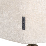 Draaistoel Aline white chenille fire retardant (FR-Bergen 900 white chenille) van Richmond Interiors – Luxe comfort op maat van PureWonen. Vraag naar de beste prijs.