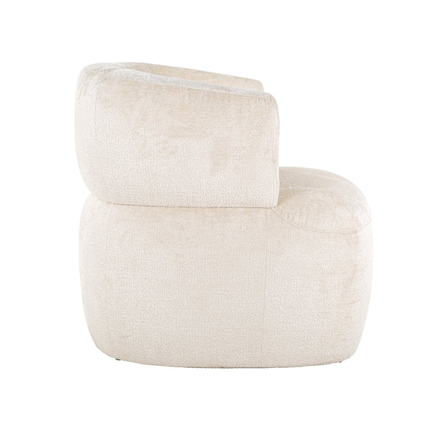 Fauteuil Donna white chenille (Bergen 900 white chenille) van Richmond Interiors – Luxe comfort op maat van PureWonen. Vraag naar de beste prijs.