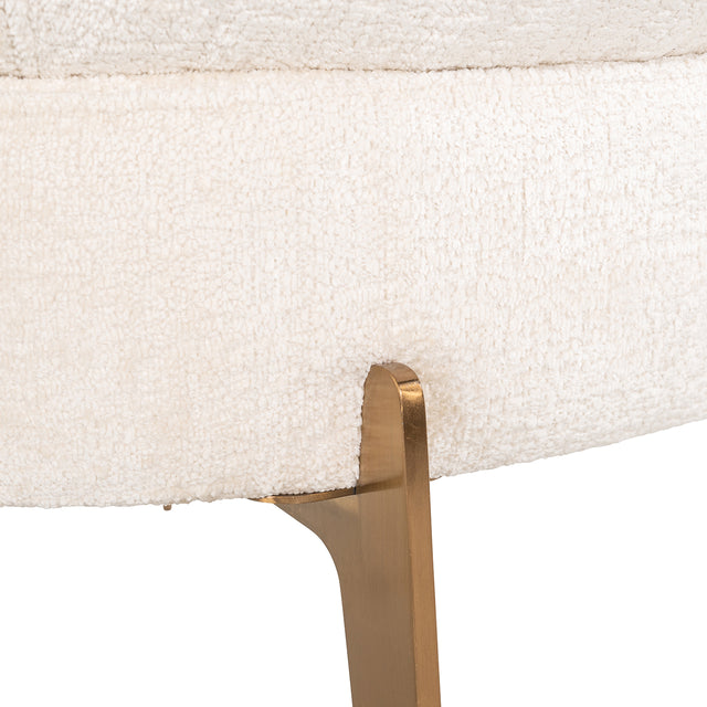 Fauteuil Venus white chenille (Bergen 900 white chenille) van Richmond Interiors – Luxe comfort op maat van PureWonen. Vraag naar de beste prijs.