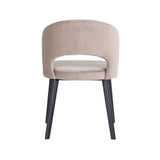 Stoel Savoy khaki velvet (Quartz Khaki 903) van Richmond Interiors – Luxe comfort op maat van PureWonen. Vraag naar de beste prijs.