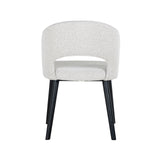 Eetkamerstoel Savoy white bouclé