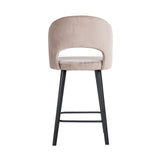 Counterstoel Savoy khaki velvet (Quartz Khaki 903) van Richmond Interiors – Luxe comfort op maat van PureWonen. Vraag naar de beste prijs.