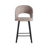 Counterstoel Savoy khaki velvet (Quartz Khaki 903) van Richmond Interiors – Luxe comfort op maat van PureWonen. Vraag naar de beste prijs.