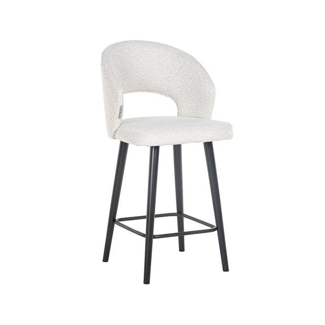 Counterstoel Savoy white bouclé (Copenhagen 900 Bouclé White) van Richmond Interiors – Luxe comfort op maat van PureWonen. Vraag naar de beste prijs.