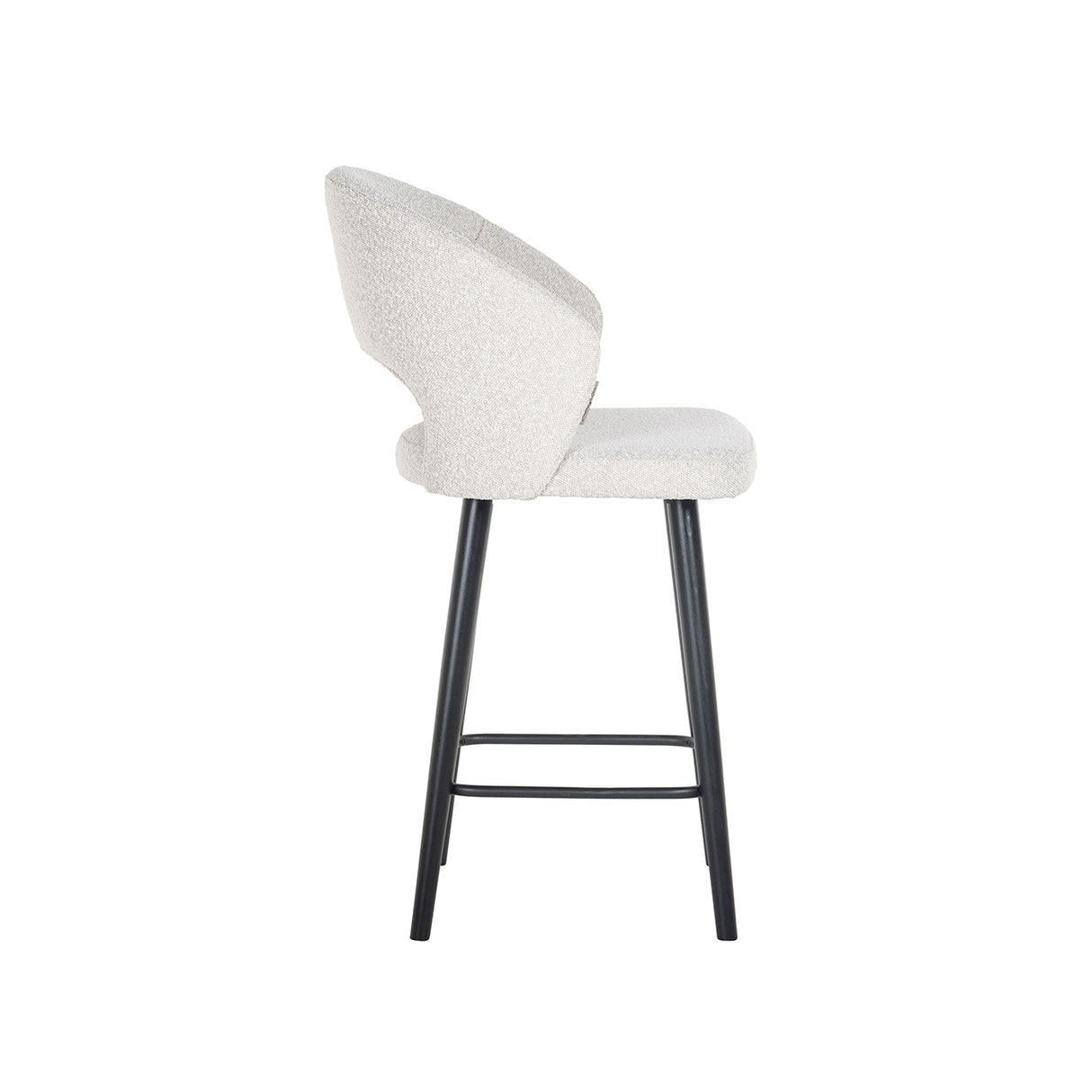 Counterstoel Savoy white bouclé (Copenhagen 900 Bouclé White) van Richmond Interiors – Luxe comfort op maat van PureWonen. Vraag naar de beste prijs.