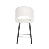 Counterstoel Savoy white bouclé (Copenhagen 900 Bouclé White) van Richmond Interiors – Luxe comfort op maat van PureWonen. Vraag naar de beste prijs.