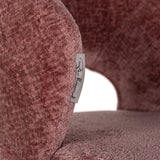 Barstoel Savoy rose  chenille (Bergen 705 rose chenille) van Richmond Interiors – Luxe comfort op maat van PureWonen. Vraag naar de beste prijs.
