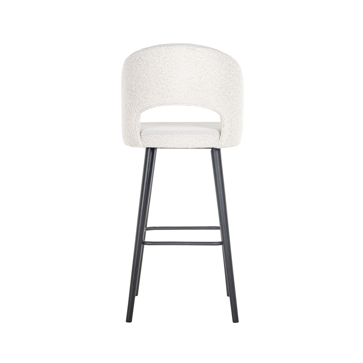 Barstoel Savoy white bouclé (Copenhagen 900 Bouclé White) van Richmond Interiors – Luxe comfort op maat van PureWonen. Vraag naar de beste prijs.