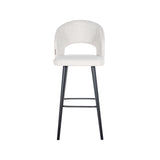 Barstoel Savoy white bouclé (Copenhagen 900 Bouclé White) van Richmond Interiors – Luxe comfort op maat van PureWonen. Vraag naar de beste prijs.