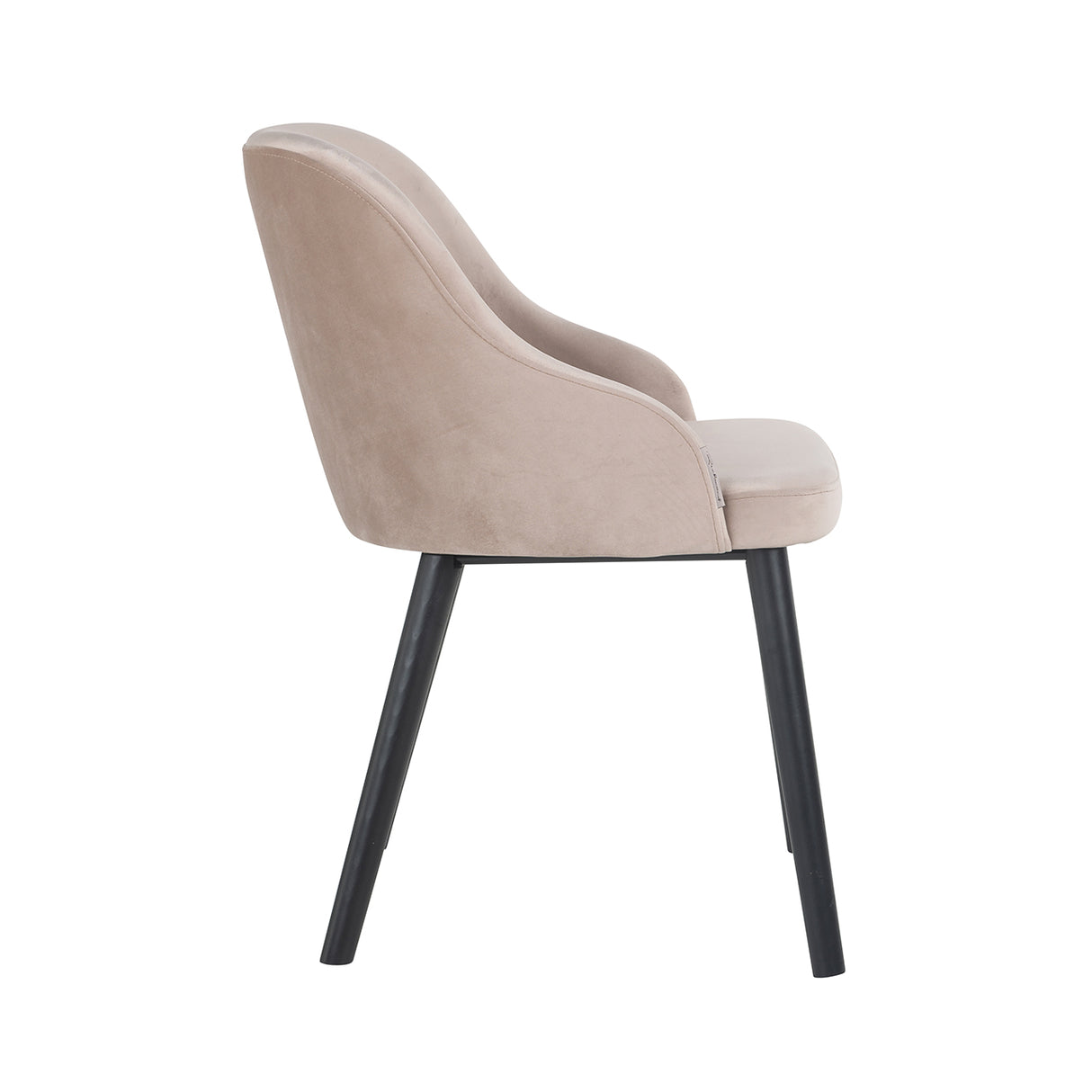 Stoel Twiggy khaki velvet (Quartz Khaki 903) van Richmond Interiors – Luxe comfort op maat van PureWonen. Vraag naar de beste prijs.