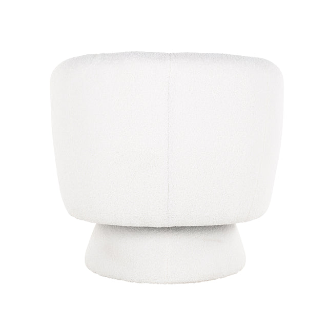 Draaifauteuil Senna white furry (Himalaya 900 white furry) van Richmond Interiors – Luxe comfort op maat van PureWonen. Vraag naar de beste prijs.