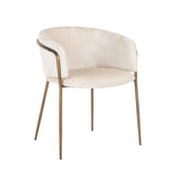 Stoel Minerva white chenille fire retardant (FR-Bergen 900 white chenille) van Richmond Interiors – Luxe comfort op maat van PureWonen. Vraag naar de beste prijs.