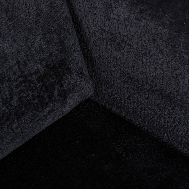 Draaifauteuil Turner black chenille (Bergen 809 black chenille) van Richmond Interiors – Luxe comfort op maat van PureWonen. Vraag naar de beste prijs.