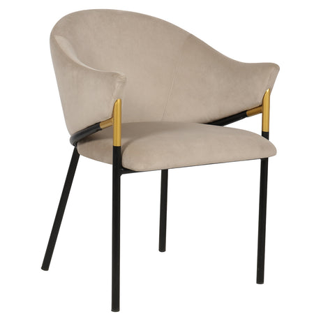 Stoel Jocasta khaki velvet (set of 2) (Quartz Khaki 903) van Richmond Interiors – Luxe comfort op maat van PureWonen. Vraag naar de beste prijs.