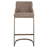 Barstoel Bolton brown tweed (Set of 2)