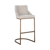 Barstoel Bolton natural renegade / brushed gold (Renegade Natural 01) van Richmond Interiors – Luxe comfort op maat van PureWonen. Vraag naar de beste prijs.