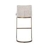 Barstoel Bolton natural renegade / brushed gold (Renegade Natural 01) van Richmond Interiors – Luxe comfort op maat van PureWonen. Vraag naar de beste prijs.