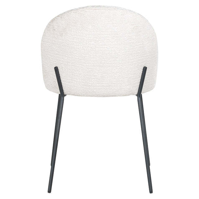 Stoel Alyssa cream fusion (Fusion cream 02) van Richmond Interiors – Luxe comfort op maat van PureWonen. Vraag naar de beste prijs.