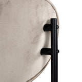 Stoel Kaylee khaki velvet (Quartz Khaki 903) van Richmond Interiors – Luxe comfort op maat van PureWonen. Vraag naar de beste prijs.