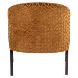 Fauteuil Mia gold triangle (Triangle 2013 old gold) van Richmond Interiors – Luxe comfort op maat van PureWonen. Vraag naar de beste prijs.