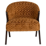 Fauteuil Mia gold triangle (Triangle 2013 old gold) van Richmond Interiors – Luxe comfort op maat van PureWonen. Vraag naar de beste prijs.