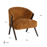 Fauteuil Mia gold triangle (Triangle 2013 old gold) van Richmond Interiors – Luxe comfort op maat van PureWonen. Vraag naar de beste prijs.
