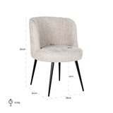 Stoel Morton natural renegade (Renegade Natural 01) van Richmond Interiors – Luxe comfort op maat van PureWonen. Vraag naar de beste prijs.