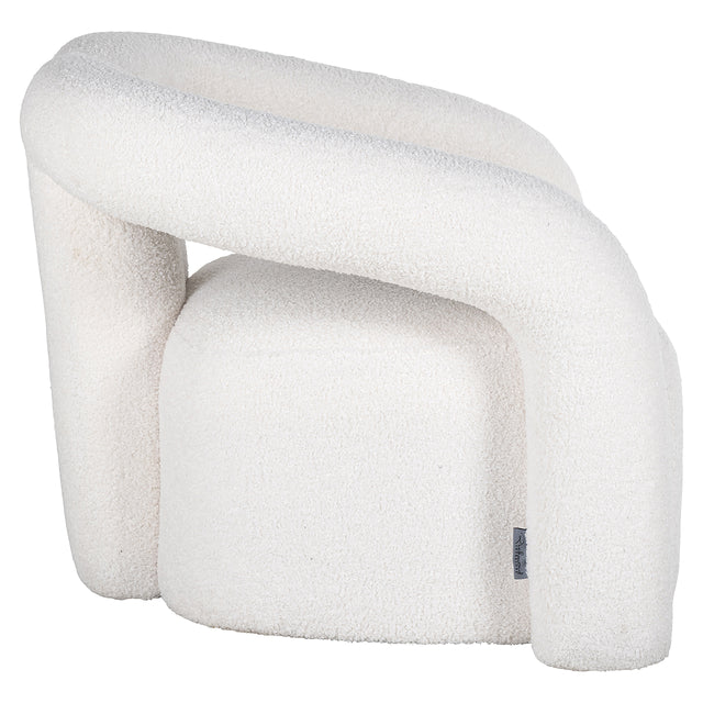 Fauteuil Dana white furry (Himalaya 900 white furry) van Richmond Interiors – Luxe comfort op maat van PureWonen. Vraag naar de beste prijs.