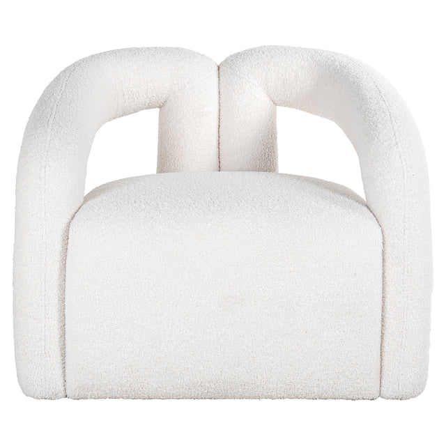 Fauteuil Dana white furry (Himalaya 900 white furry) van Richmond Interiors – Luxe comfort op maat van PureWonen. Vraag naar de beste prijs.