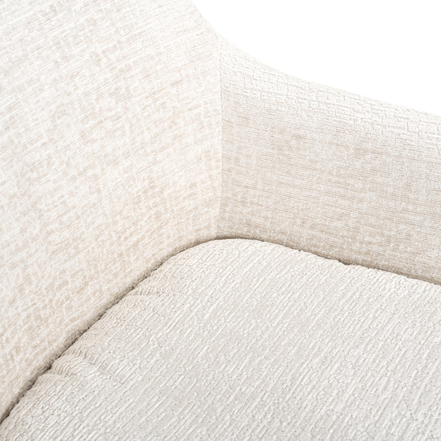 Draaistoel Lisonne cream fusion (Fusion cream 02) van Richmond Interiors – Luxe comfort op maat van PureWonen. Vraag naar de beste prijs.