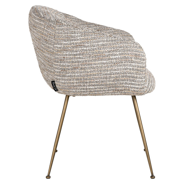 Stoel Amalfi beige coco (Beige) van Richmond Interiors – Luxe comfort op maat van PureWonen. Vraag naar de beste prijs.