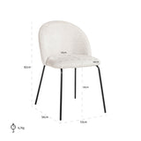 Stoel Alyssa shell fusion van Richmond Interiors – Luxe comfort op maat van PureWonen. Vraag naar de beste prijs.