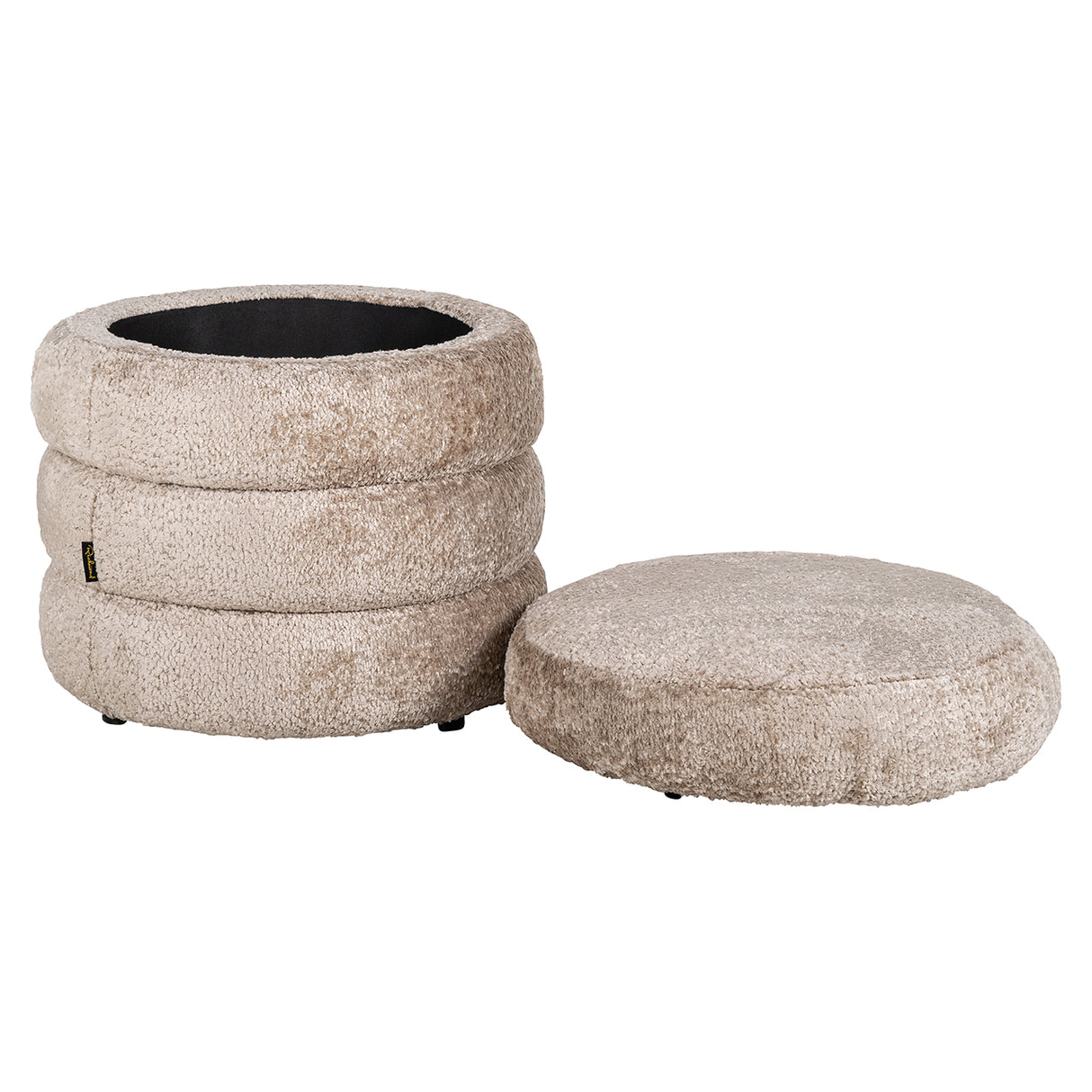 Poef Adele Sheep Nature (Sheep 01 nature) van Richmond Interiors – Luxe comfort op maat van PureWonen. Vraag naar de beste prijs.