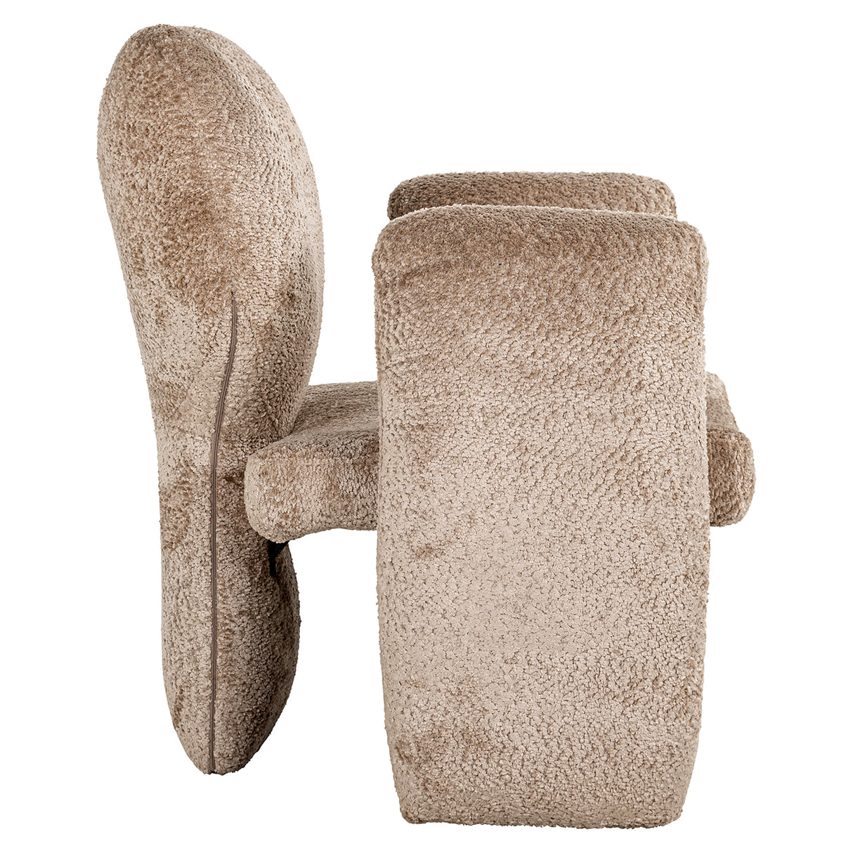 Fauteuil Didi natural sheep (Sheep 01 nature) van Richmond Interiors – Luxe comfort op maat van PureWonen. Vraag naar de beste prijs.