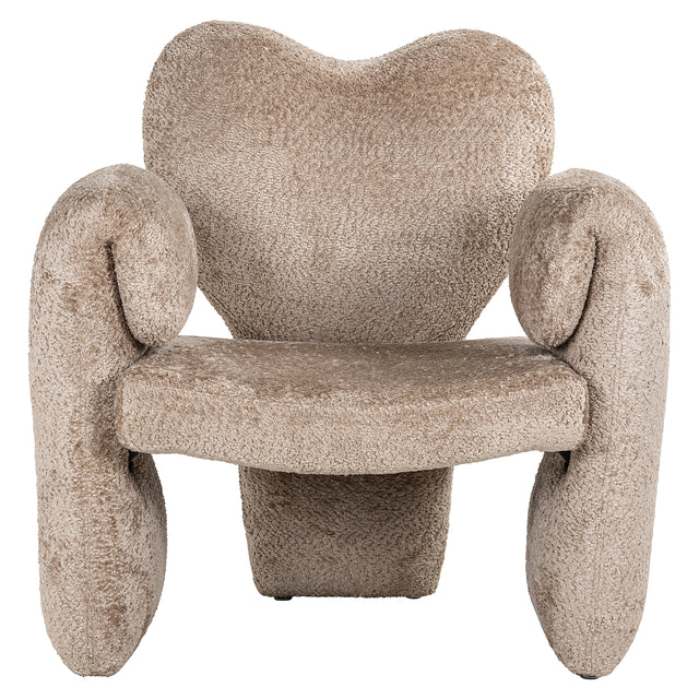 Fauteuil Didi natural sheep (Sheep 01 nature) van Richmond Interiors – Luxe comfort op maat van PureWonen. Vraag naar de beste prijs.