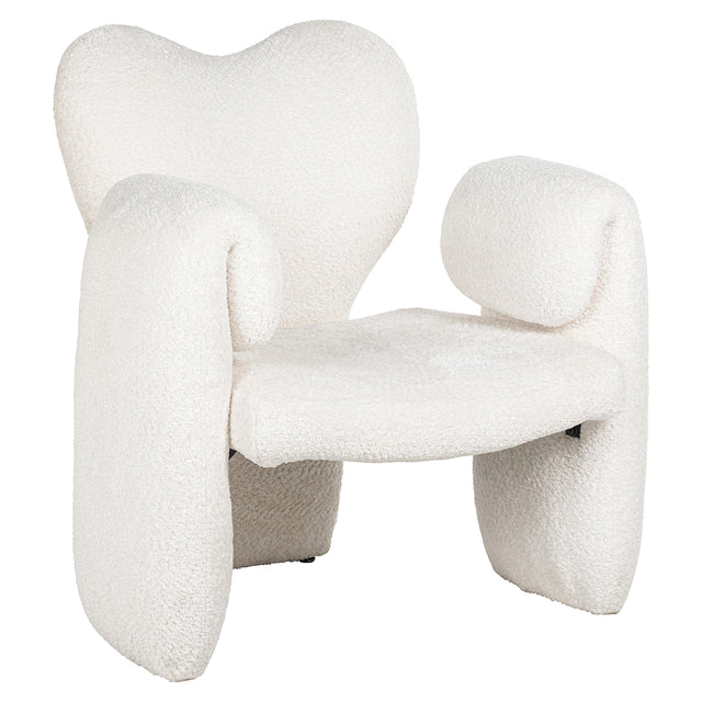 Fauteuil Didi white sheep (Sheep 02 white) van Richmond Interiors – Luxe comfort op maat van PureWonen. Vraag naar de beste prijs.