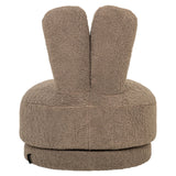 Lounge stoel Bunny taupe swivel kids